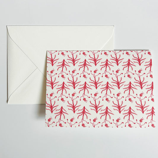 Pomegranate Folded Notecards