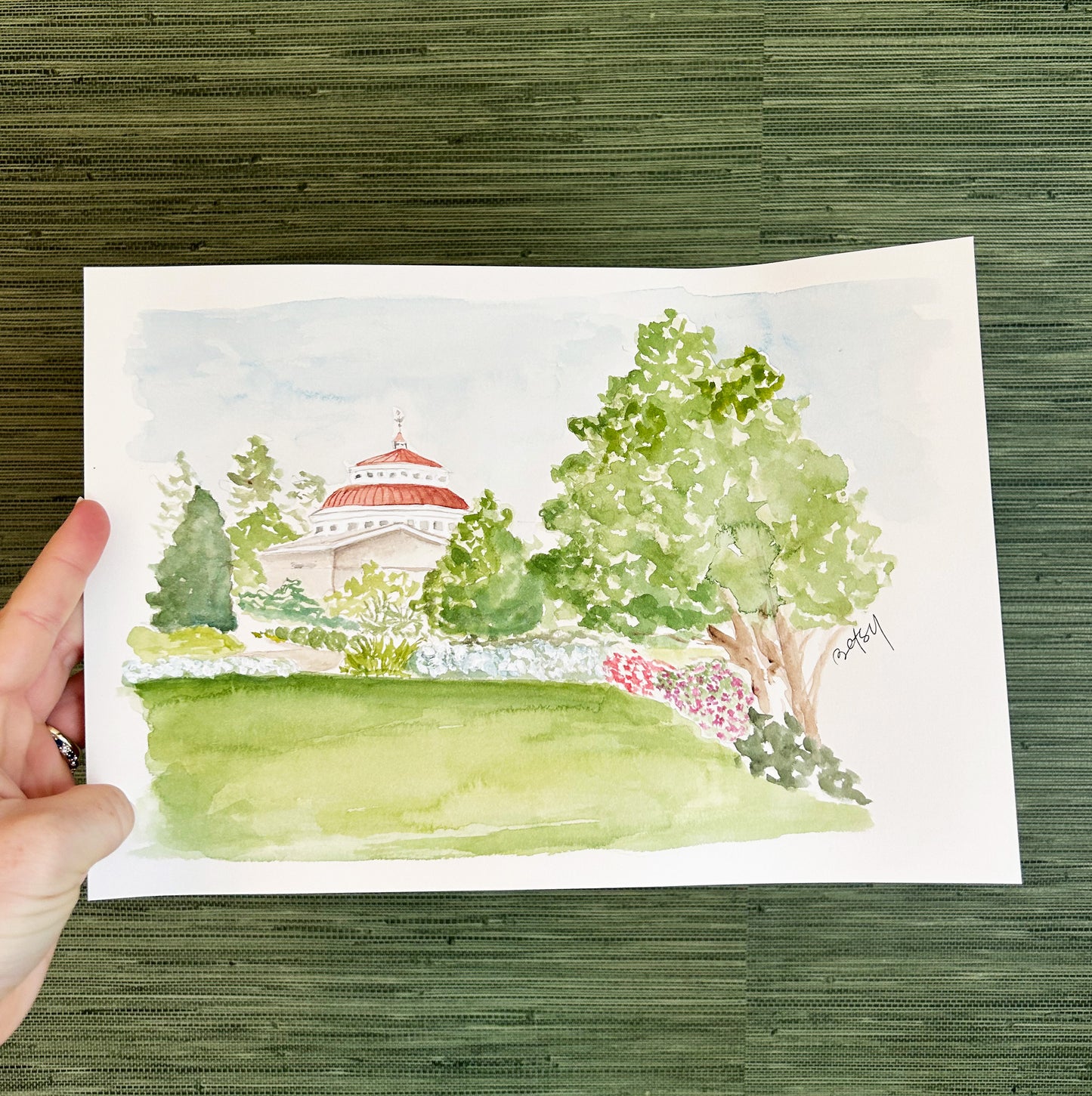 Cincinnati Zoo & Botanical Garden Watercolor Original