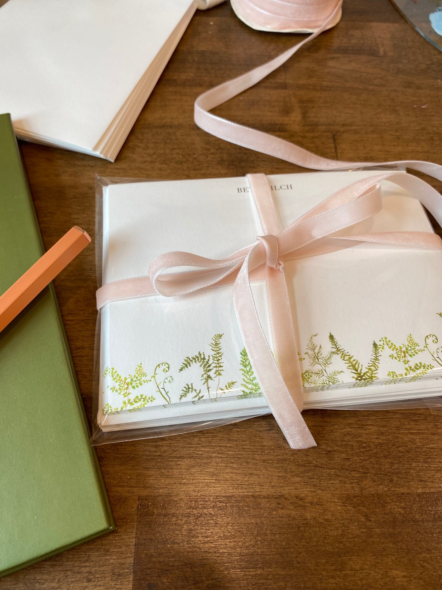 Fern Flat Notecards