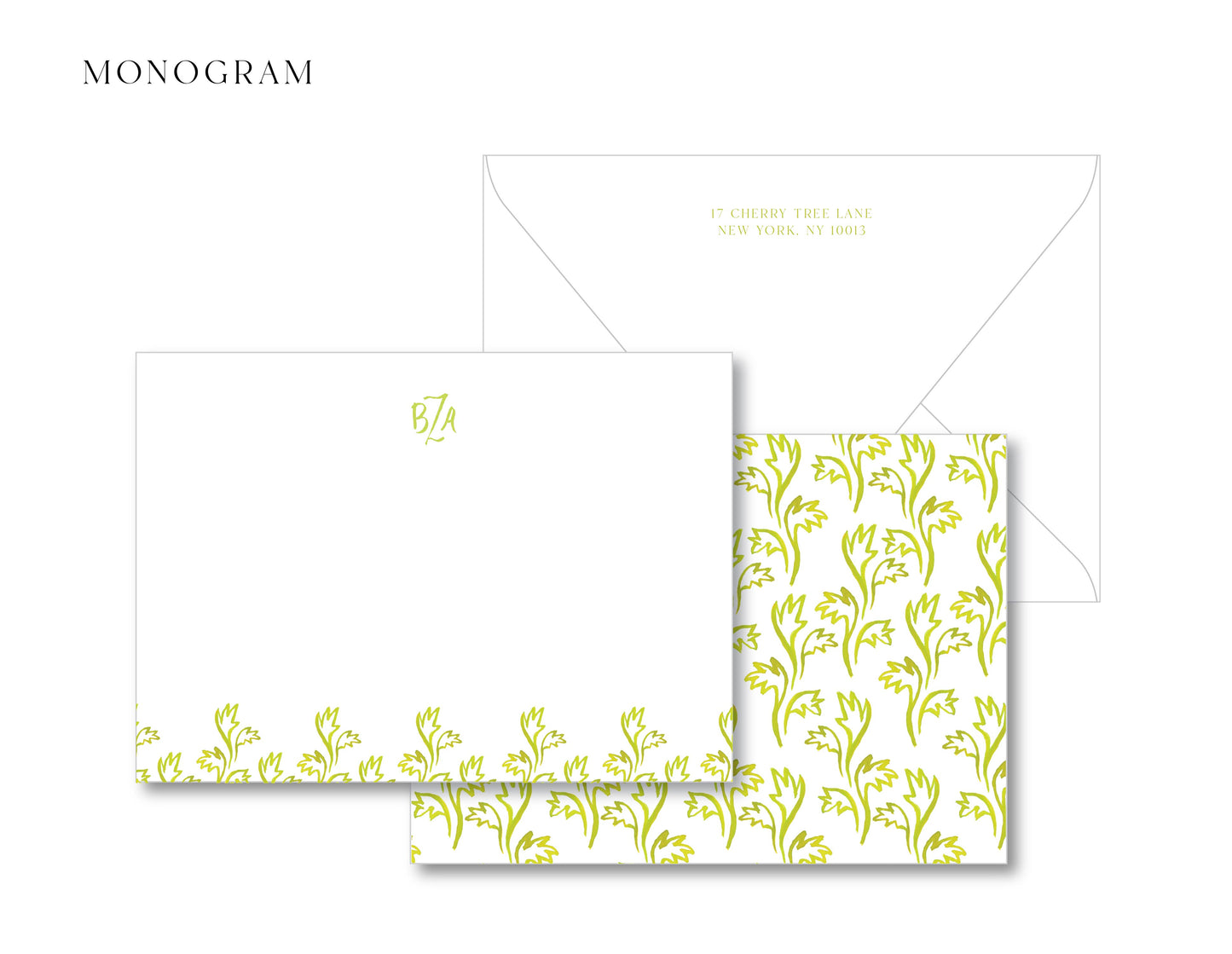 Leafy Greens Notecards