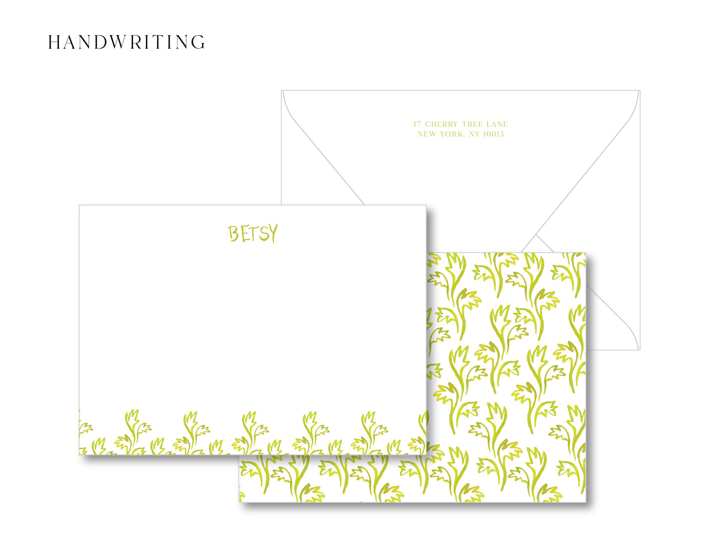 Leafy Greens Notecards