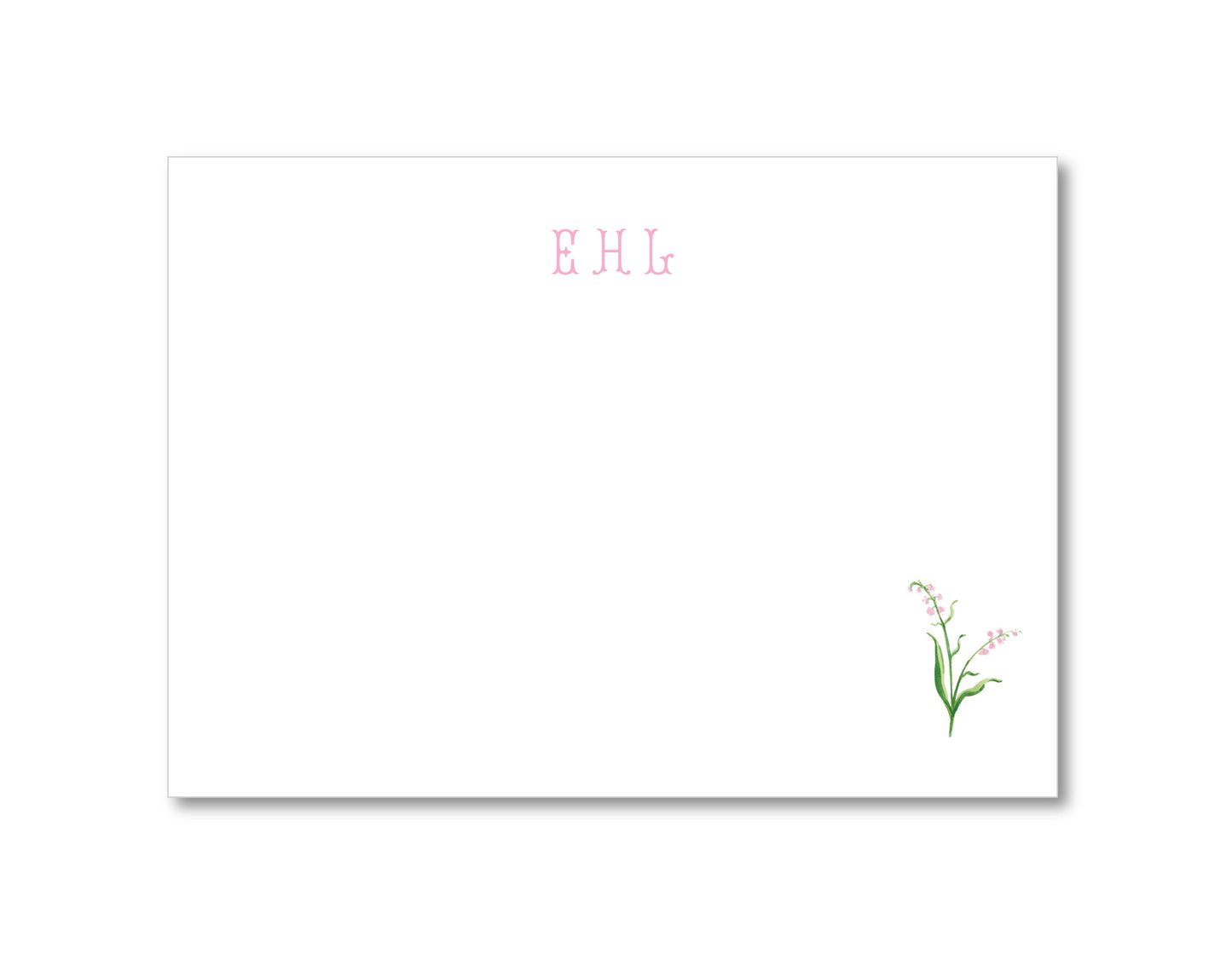 Pink Flower Notecards
